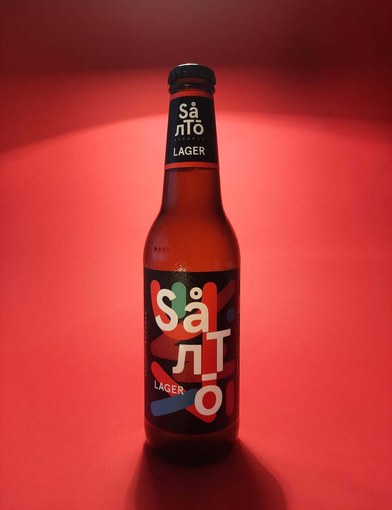 advertising photo for beer